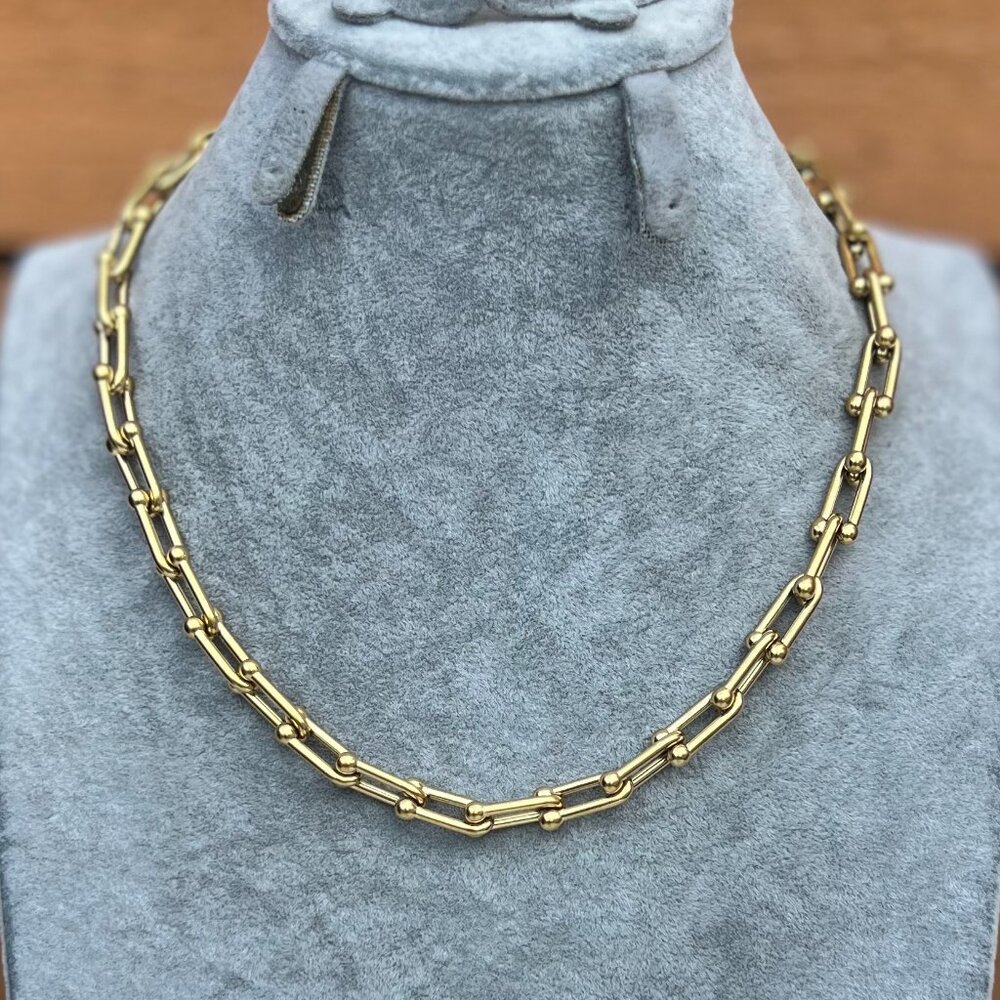 NEW Gold Chain Link Necklace